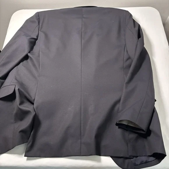 J Crew Ludlow Jacket Black 42L Italian Wool